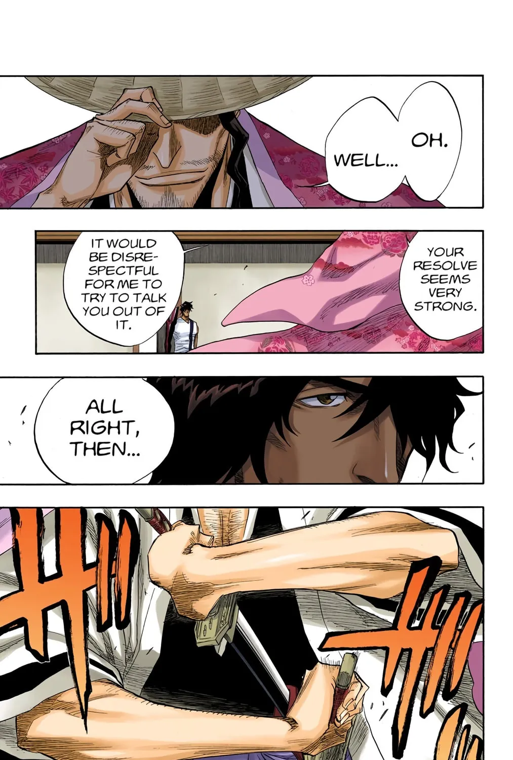 Bleach Colored Manga, chapter 106, page 33
