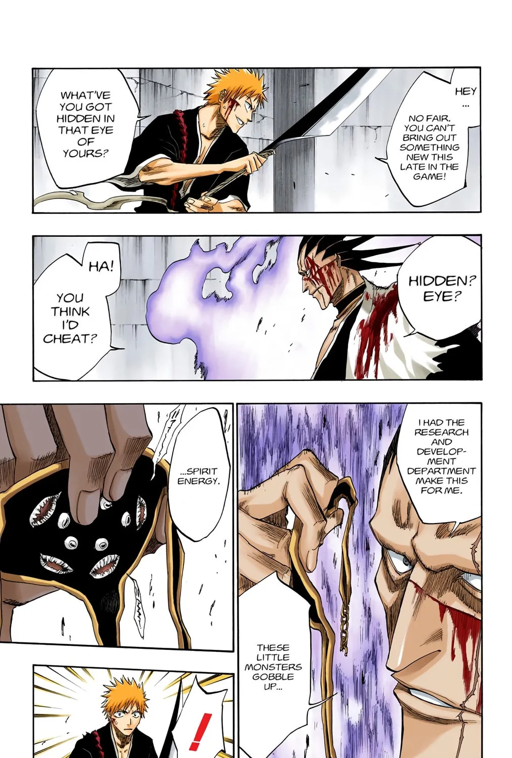 Bleach Colored Manga, chapter 113, page 8