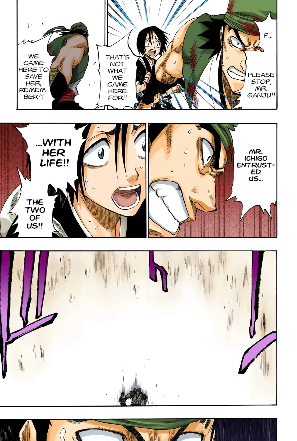 Bleach Colored Manga, chapter 115, page 33