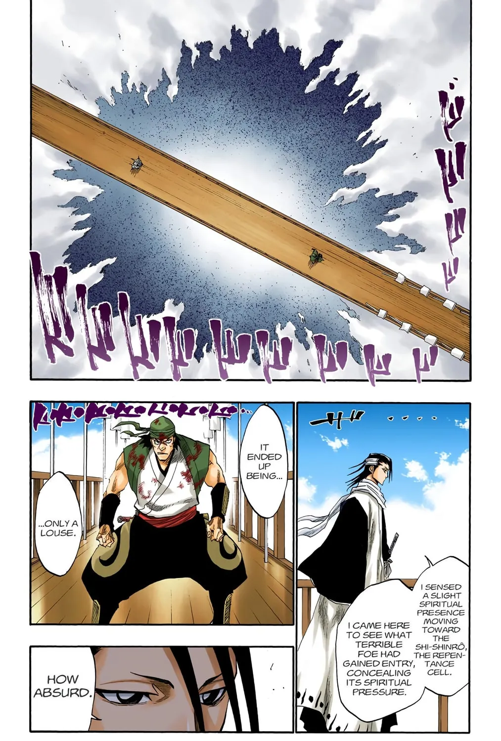 Bleach Colored Manga, chapter 116, page 55