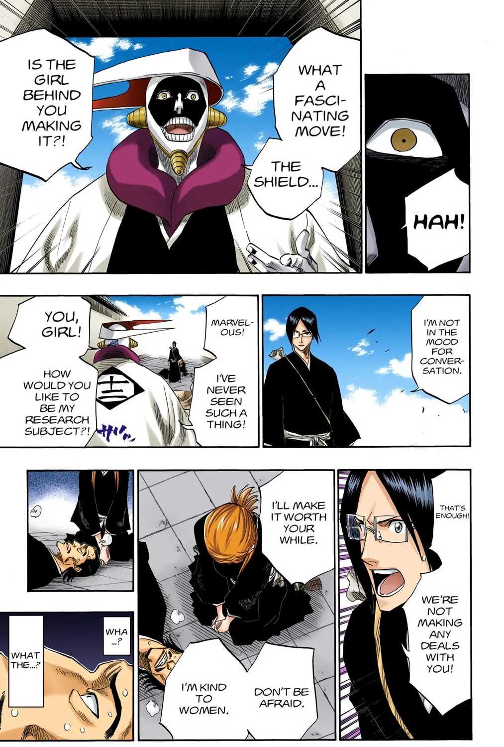 Bleach Colored Manga, chapter 121, page 17