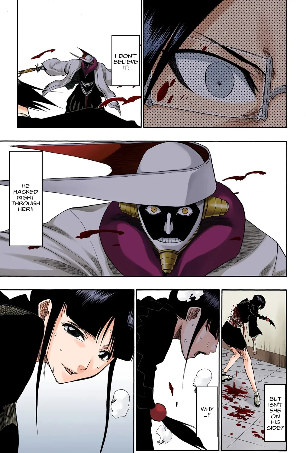 Bleach Colored Manga, chapter 122, page 33
