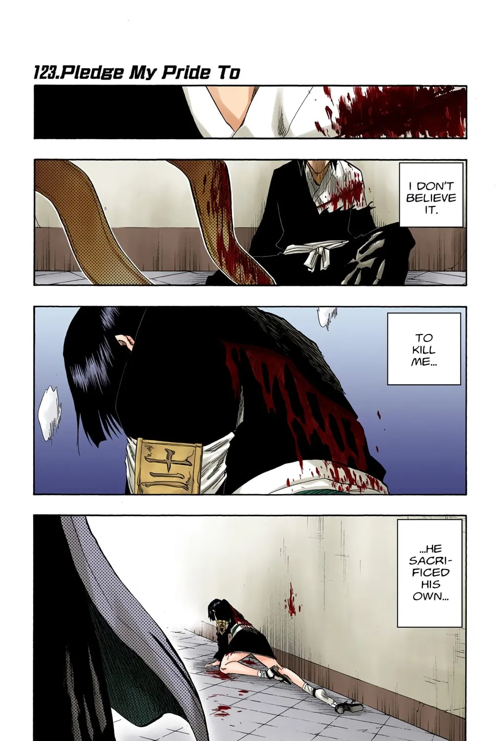 Bleach Colored Manga, chapter 123, page 1