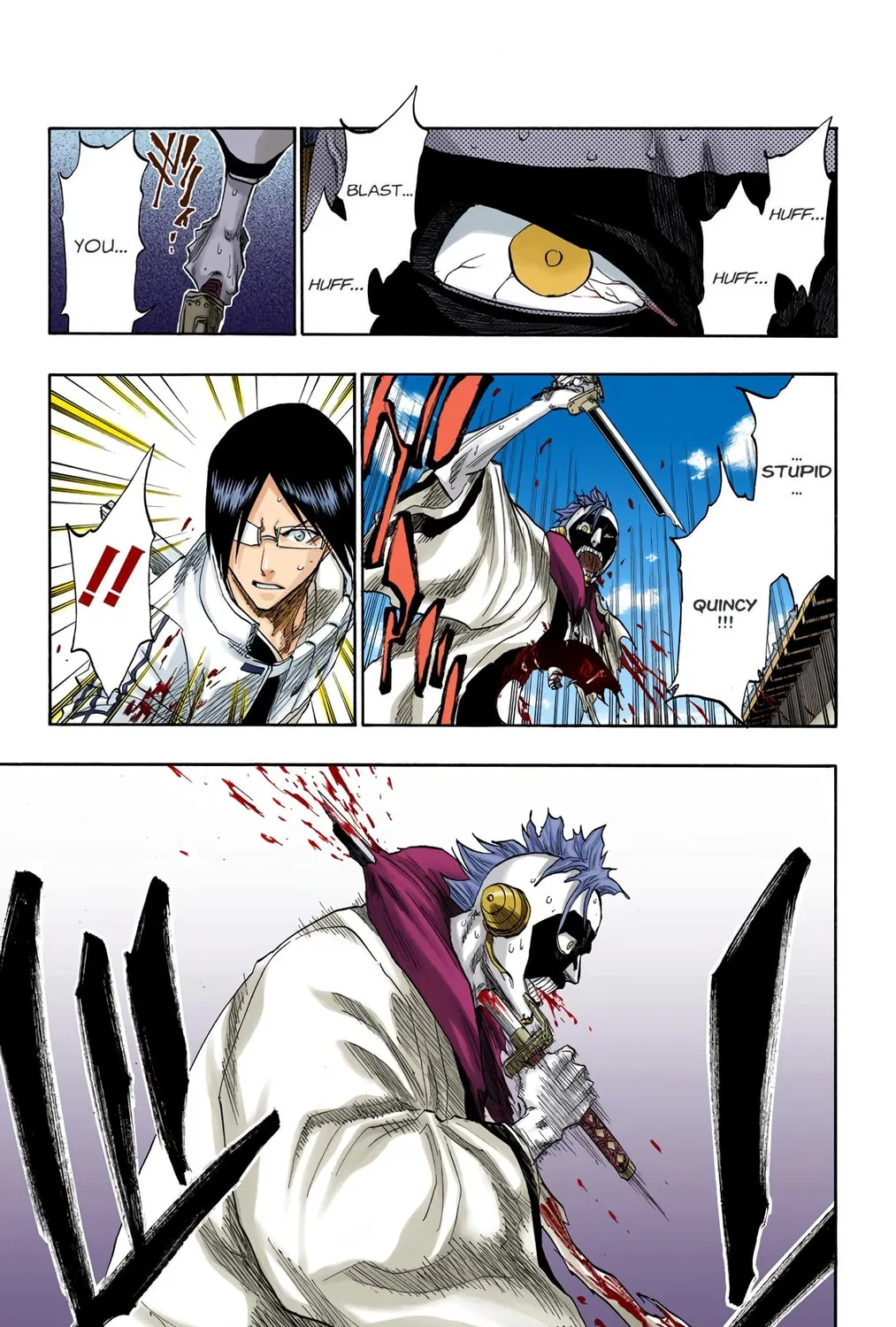 Bleach Colored Manga, chapter 126, page 9