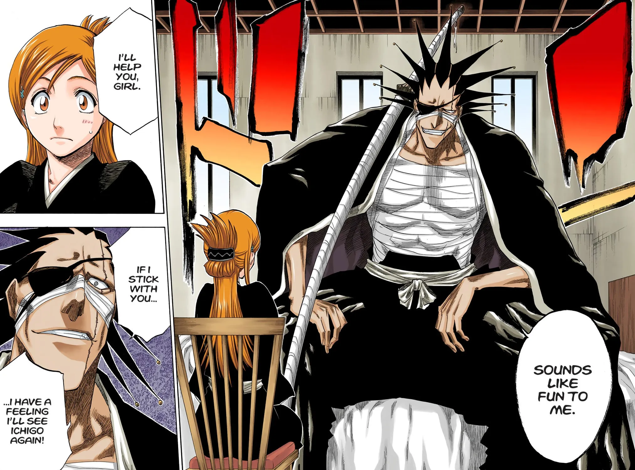 Bleach Colored Manga, chapter 128, page 35