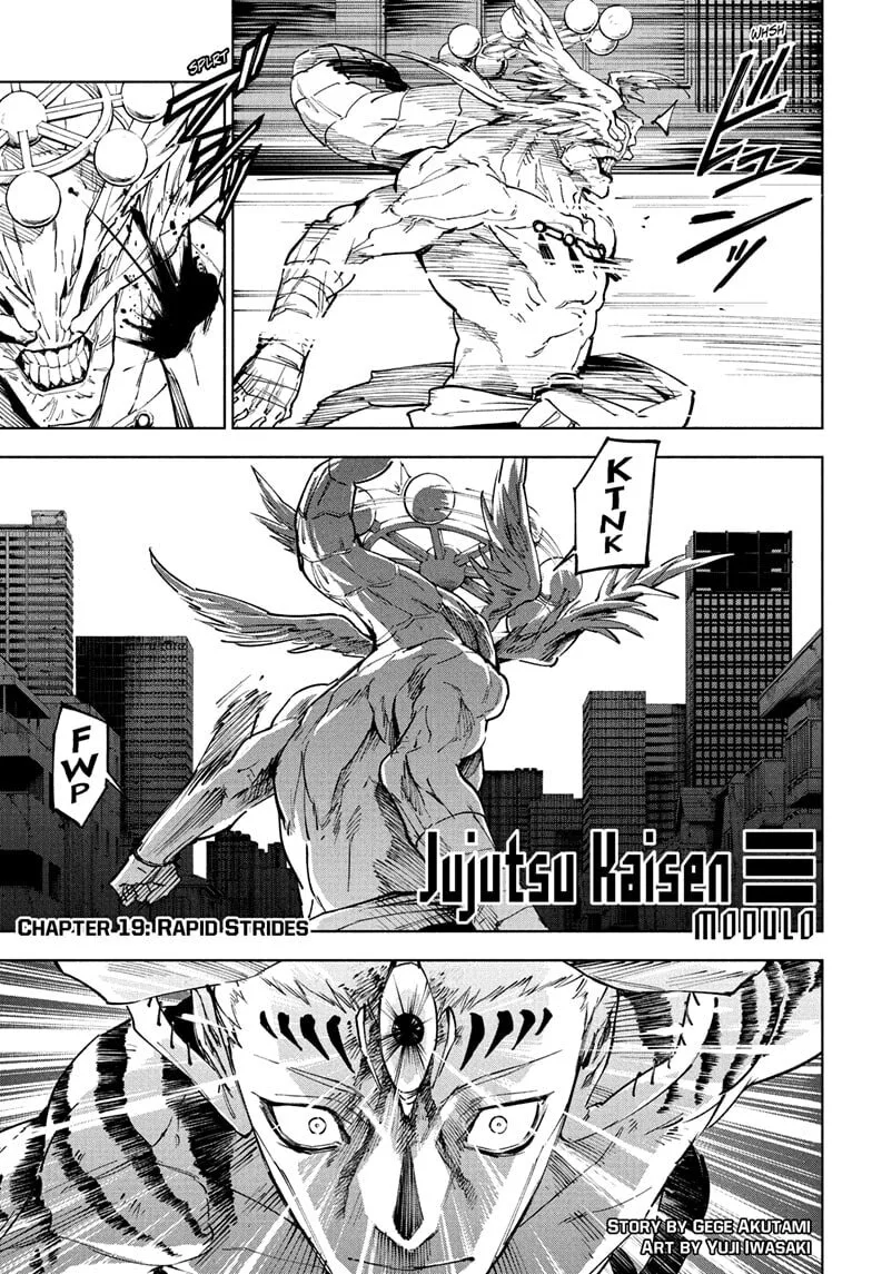 Jujutsu Kaisen Modulo Manga, chapter 19, page 1