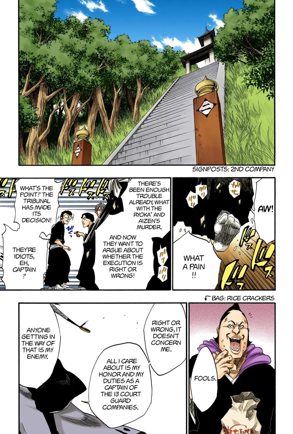 Bleach Colored Manga, chapter 138, page 17