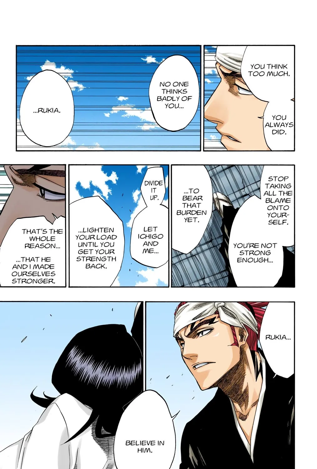 Bleach Colored Manga, chapter 155, page 35
