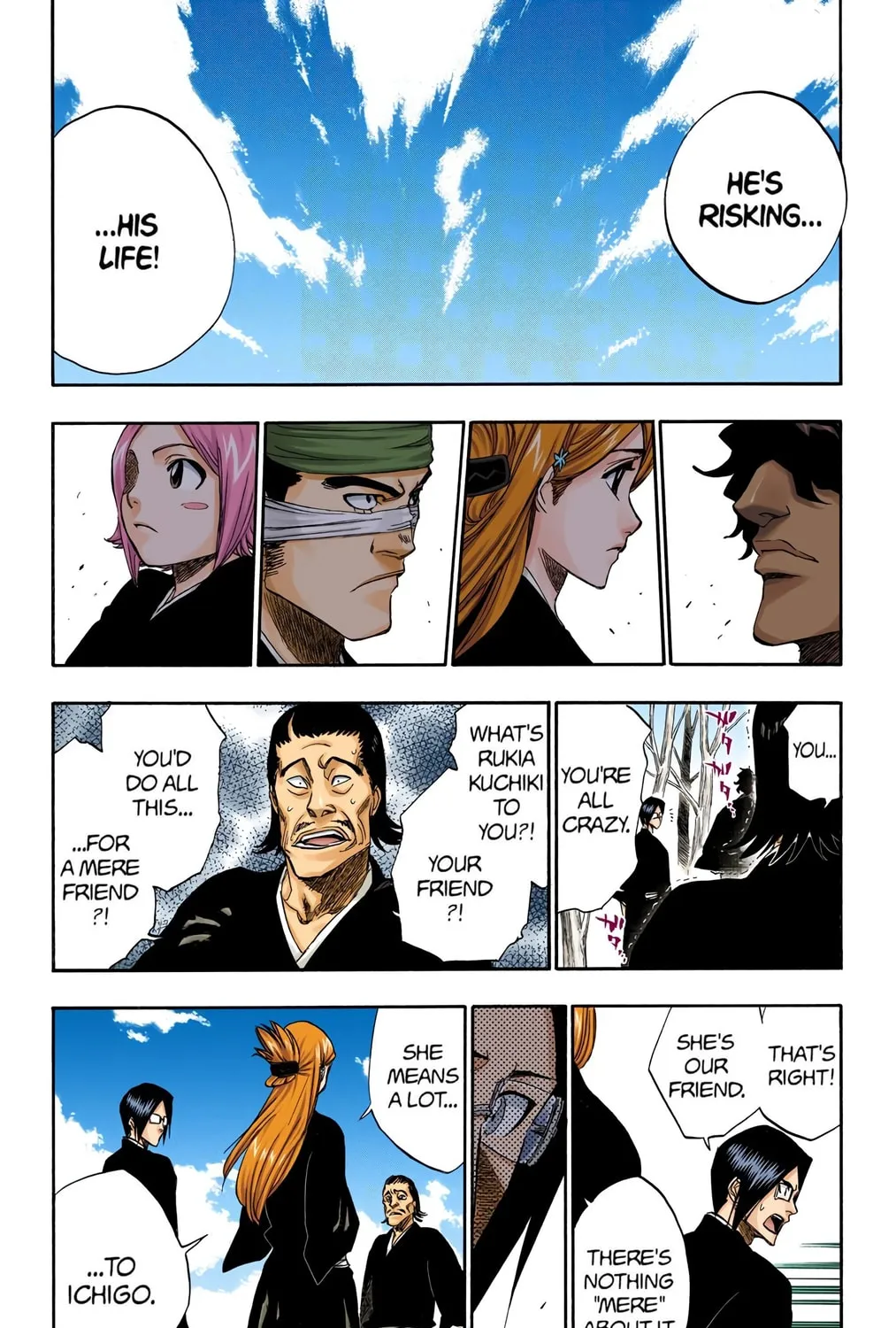 Bleach Colored Manga, chapter 164, page 7