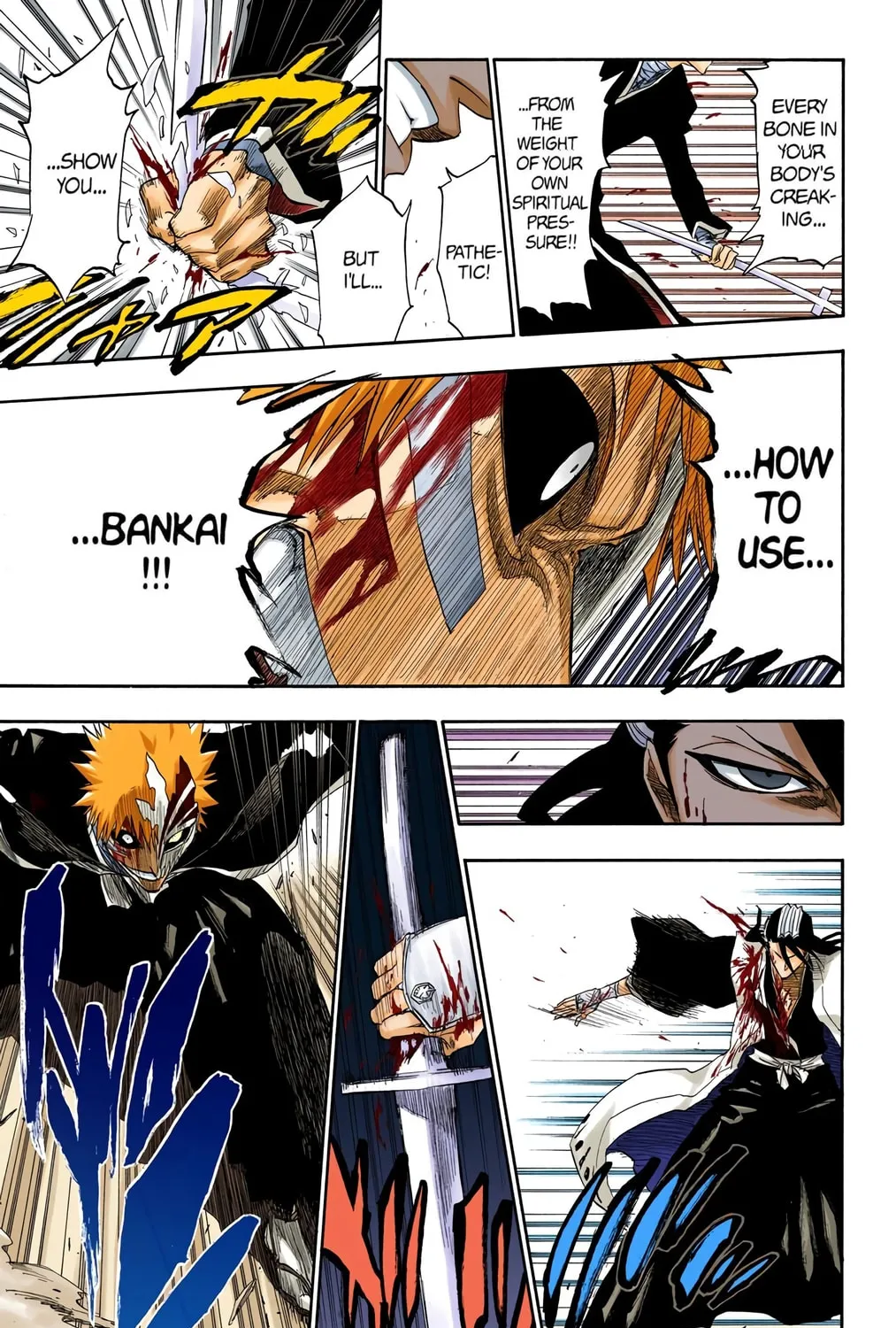 Bleach Colored Manga, chapter 166, page 9