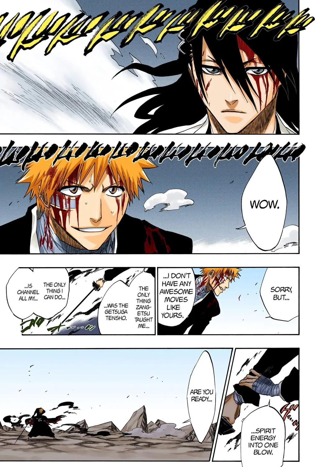 Bleach Colored Manga, chapter 166, page 33