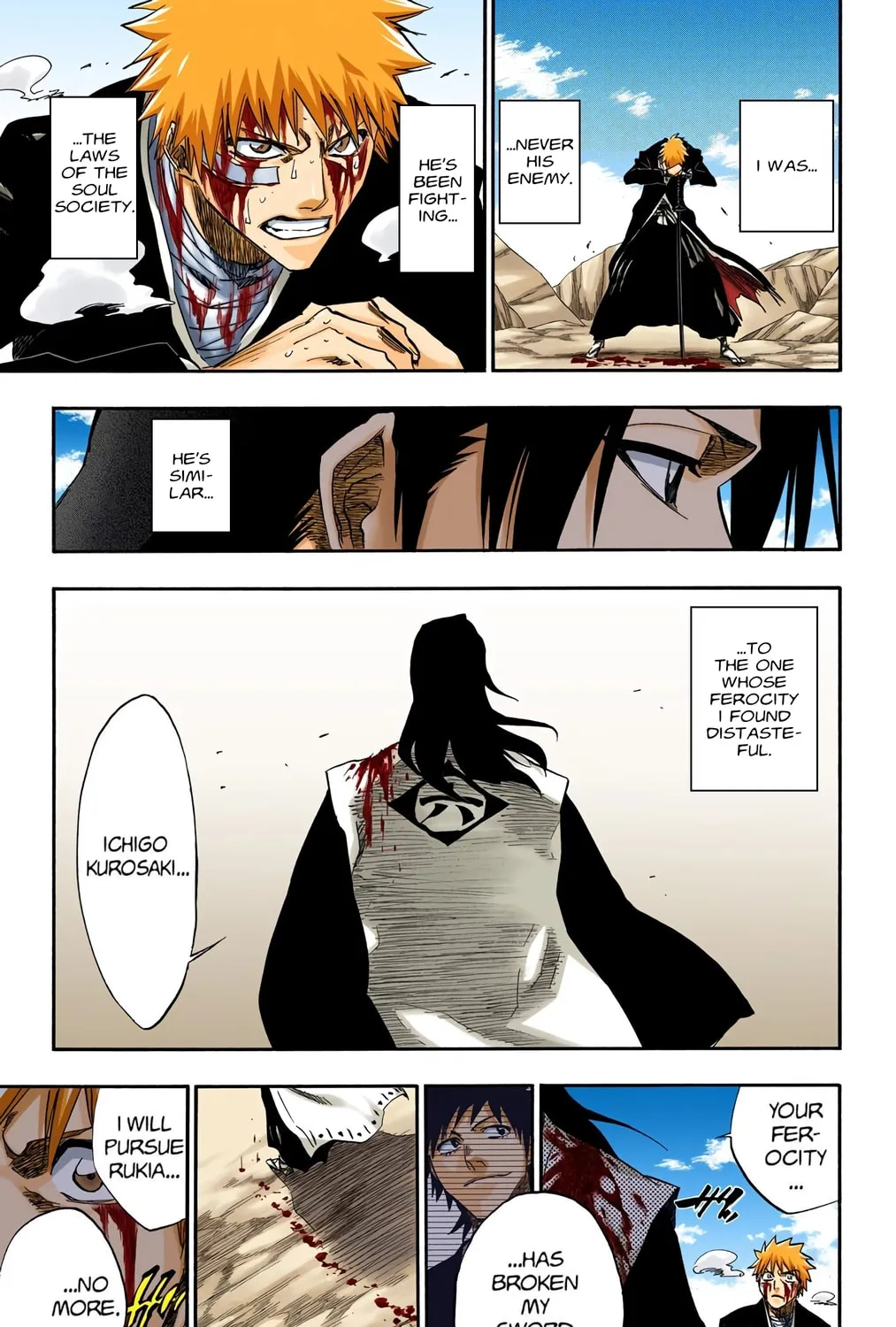 Bleach Colored Manga, chapter 167, page 19