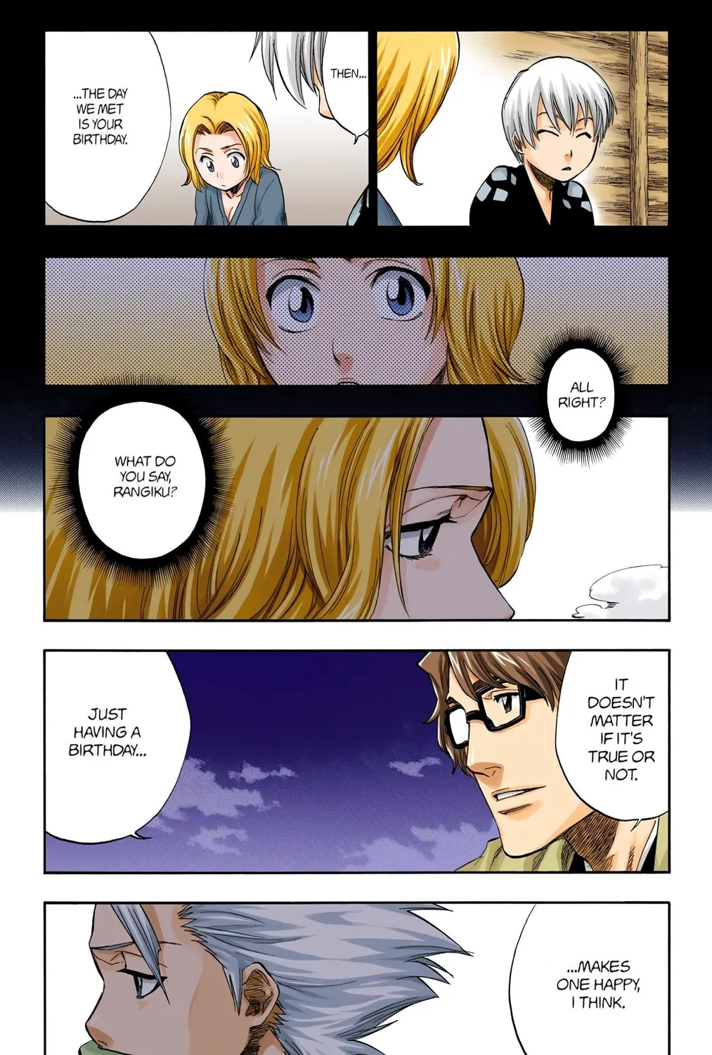 Bleach Colored Manga, chapter 168.5, page 9