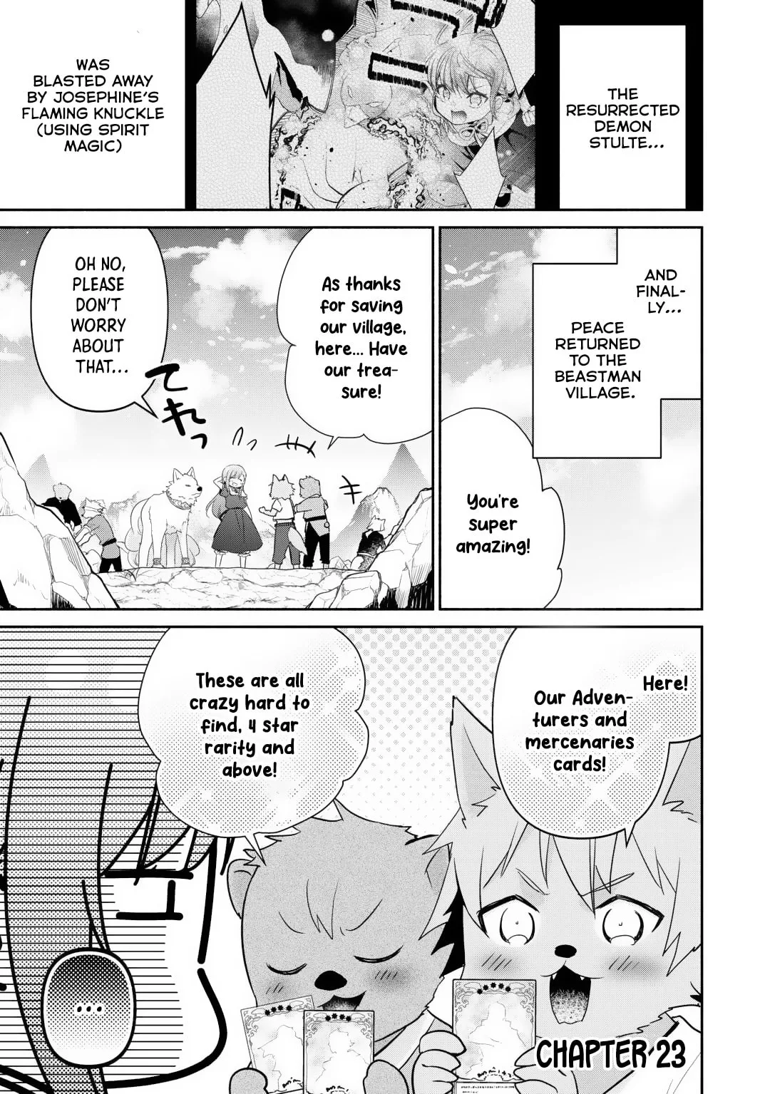Reincarnated as the Strongest Monster Eater꞉ Revenge on the Tyrant Dragon, chapter 23, page 1