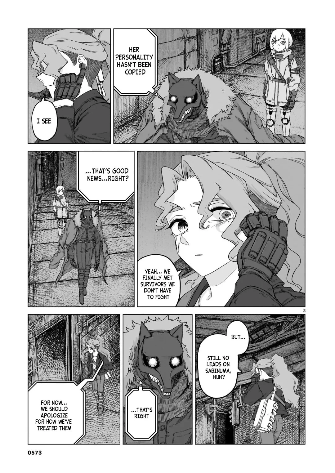 The Color of the End: Mission in the Apocalypse, chapter 37, page 3