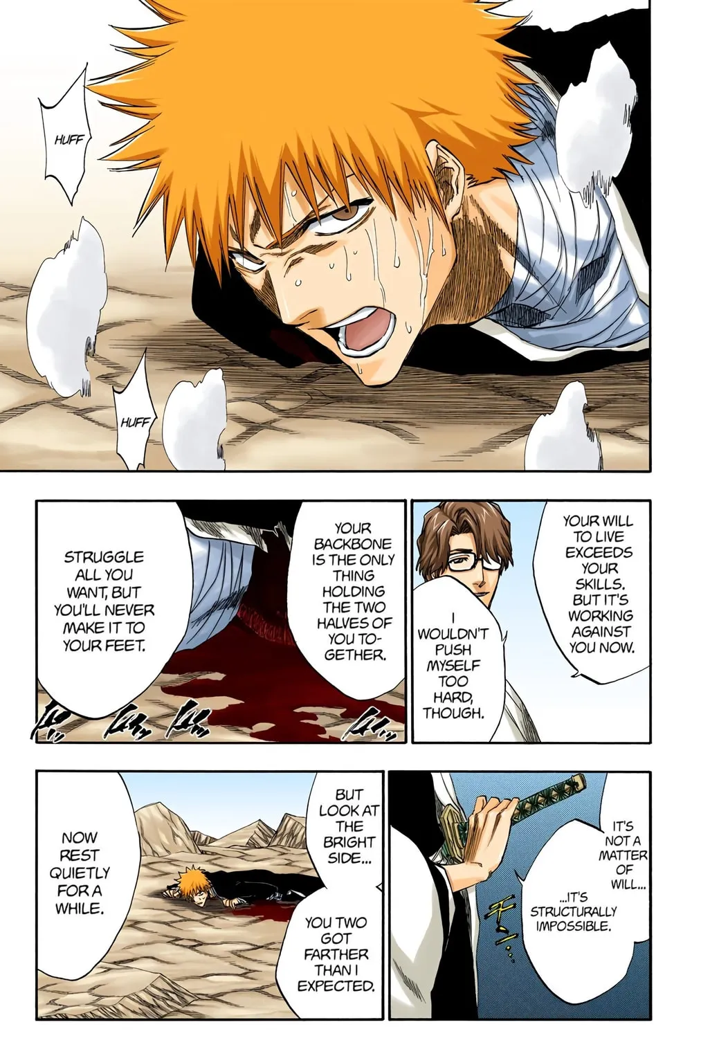 Bleach Colored Manga, chapter 175, page 9
