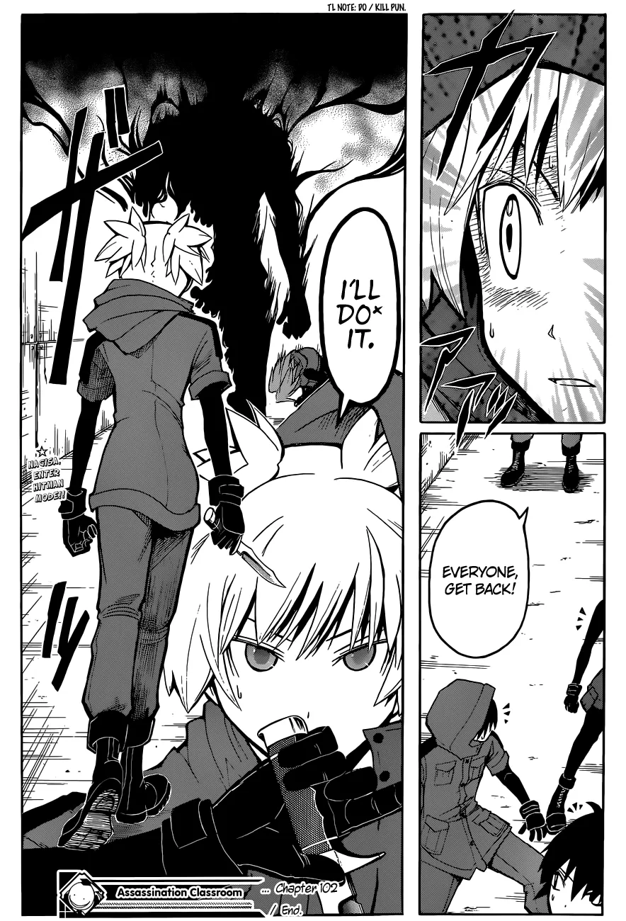 Assassination Classroom, chapter 102, page 19