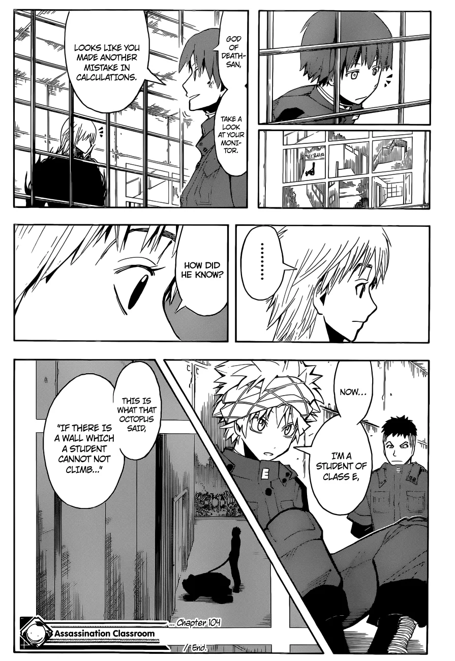 Assassination Classroom, chapter 104, page 18