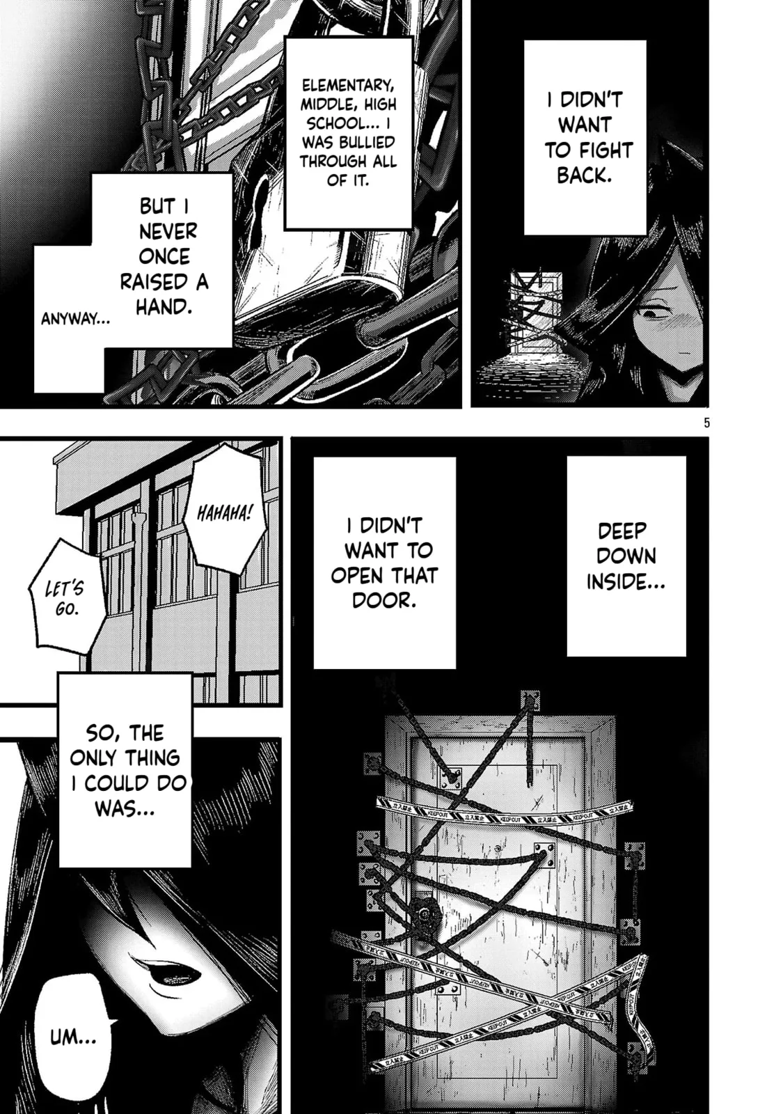 A Girl Awakens to Her "Talent for Slaughter" in Another World, chapter 1, page 5