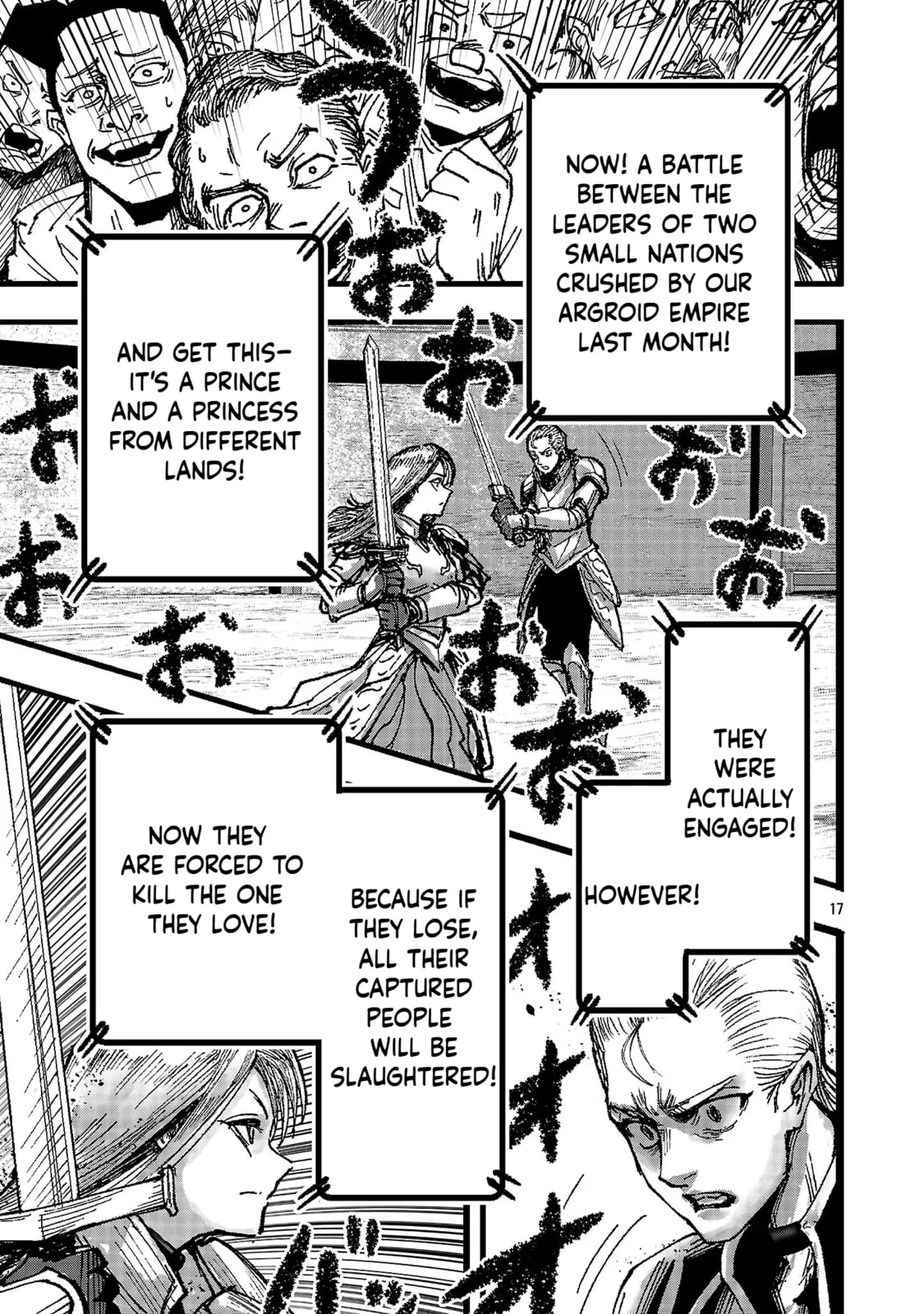 A Girl Awakens to Her "Talent for Slaughter" in Another World, chapter 1, page 17
