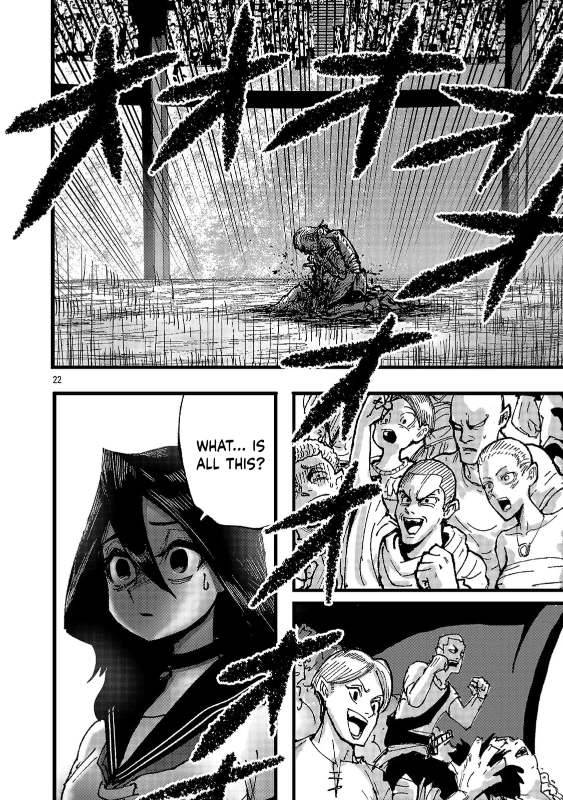 A Girl Awakens to Her "Talent for Slaughter" in Another World, chapter 1, page 22