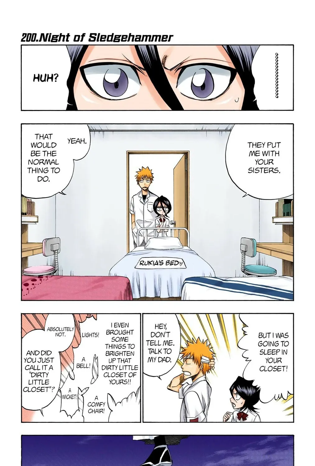 Bleach Colored Manga, chapter 200, page 1