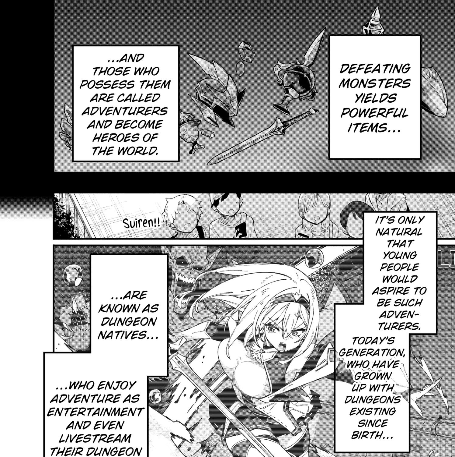 The Plain Salary Man Turned Out to Be a Hero He Was Invincible, Only to Be Exposed on His Niece's Dungeon Stream, chapter 1, page 19