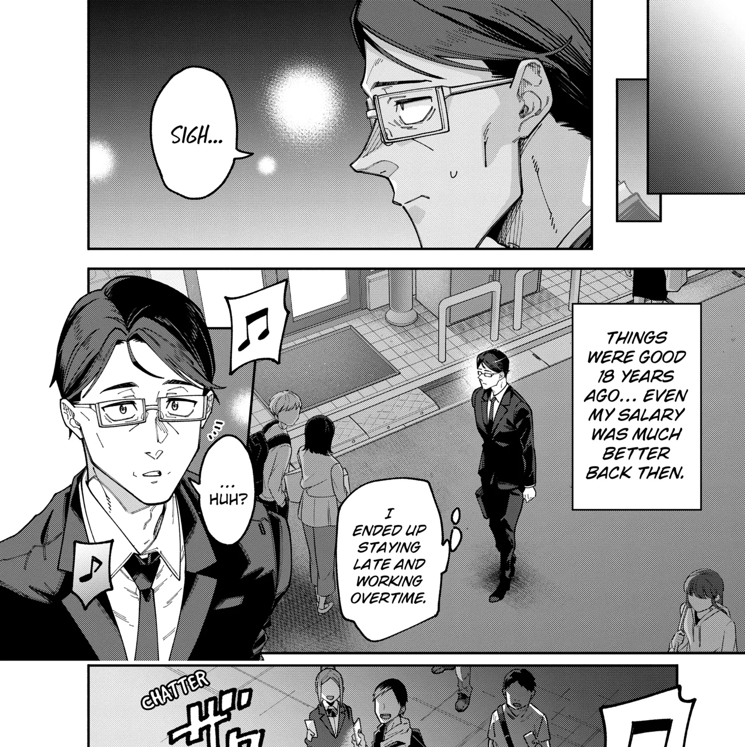The Plain Salary Man Turned Out to Be a Hero He Was Invincible, Only to Be Exposed on His Niece's Dungeon Stream, chapter 1, page 27