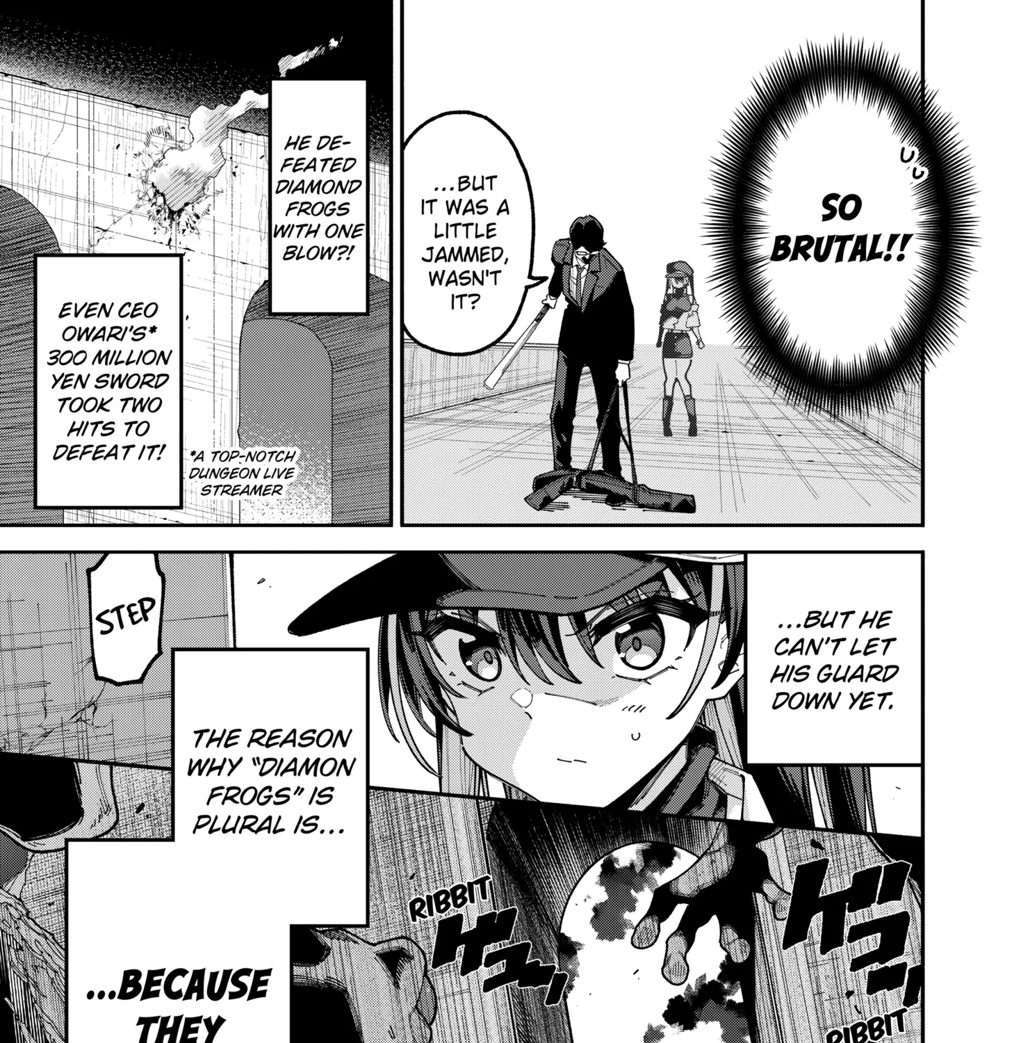 The Plain Salary Man Turned Out to Be a Hero He Was Invincible, Only to Be Exposed on His Niece's Dungeon Stream, chapter 1, page 69