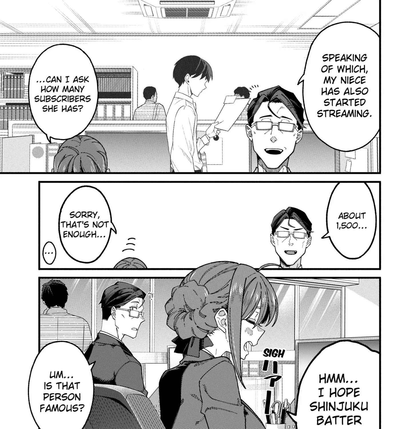 The Plain Salary Man Turned Out to Be a Hero He Was Invincible, Only to Be Exposed on His Niece's Dungeon Stream, chapter 3, page 5