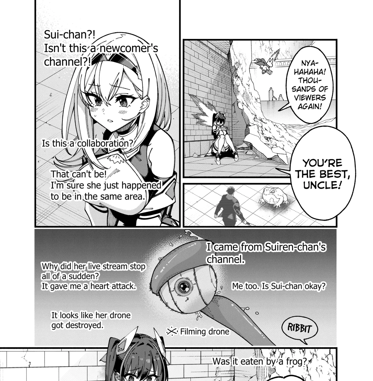 The Plain Salary Man Turned Out to Be a Hero He Was Invincible, Only to Be Exposed on His Niece's Dungeon Stream, chapter 5, page 5