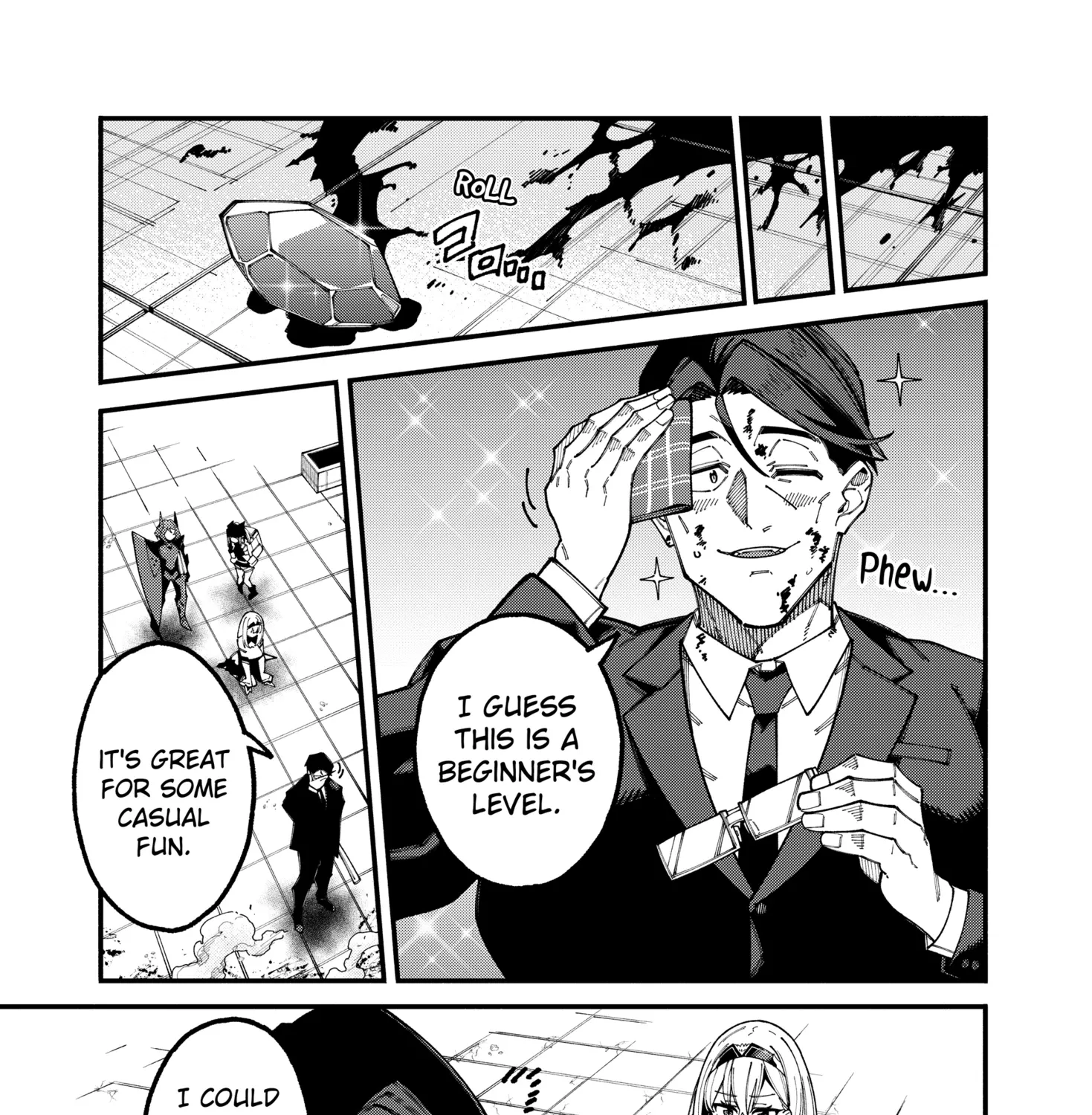 The Plain Salary Man Turned Out to Be a Hero He Was Invincible, Only to Be Exposed on His Niece's Dungeon Stream, chapter 5, page 9