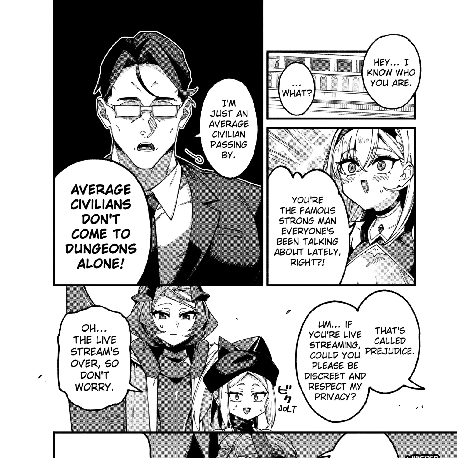 The Plain Salary Man Turned Out to Be a Hero He Was Invincible, Only to Be Exposed on His Niece's Dungeon Stream, chapter 5, page 15