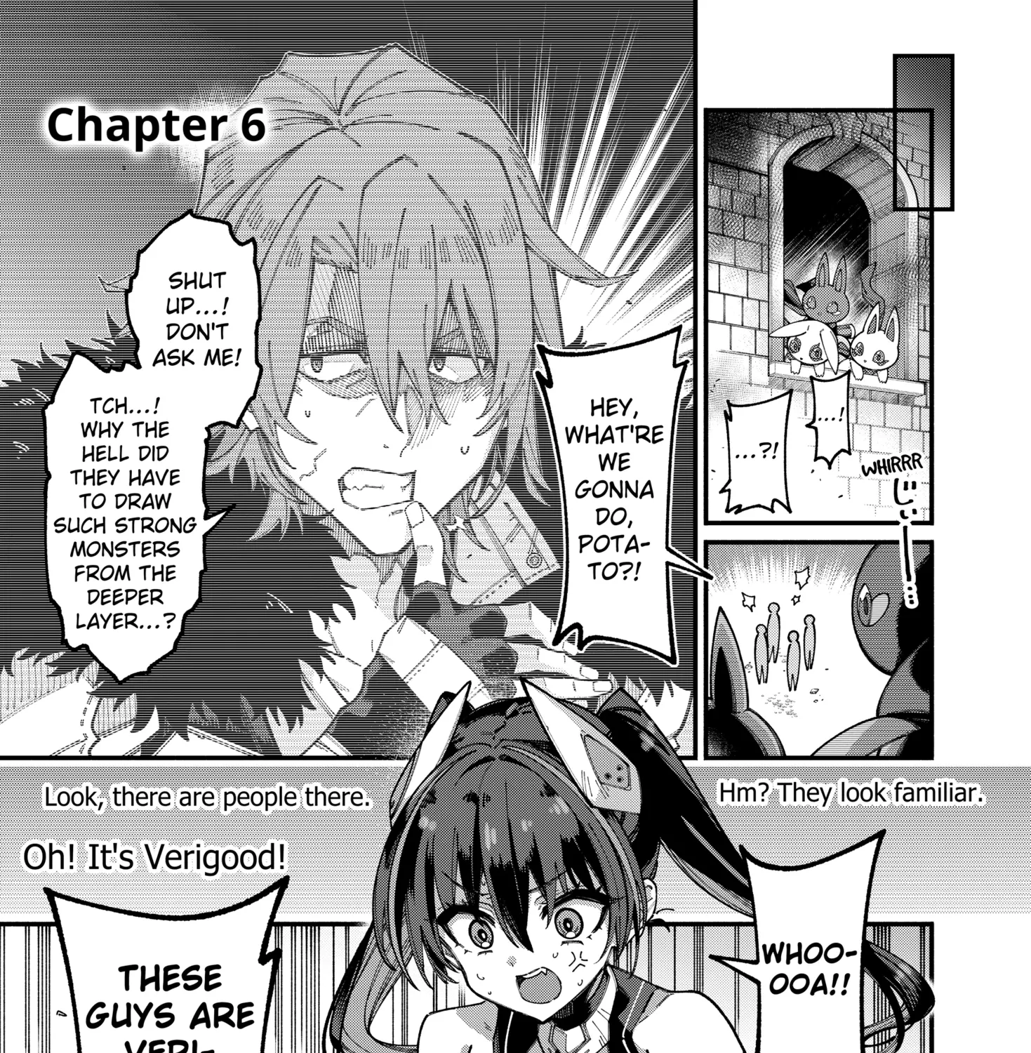 The Plain Salary Man Turned Out to Be a Hero He Was Invincible, Only to Be Exposed on His Niece's Dungeon Stream, chapter 6, page 1
