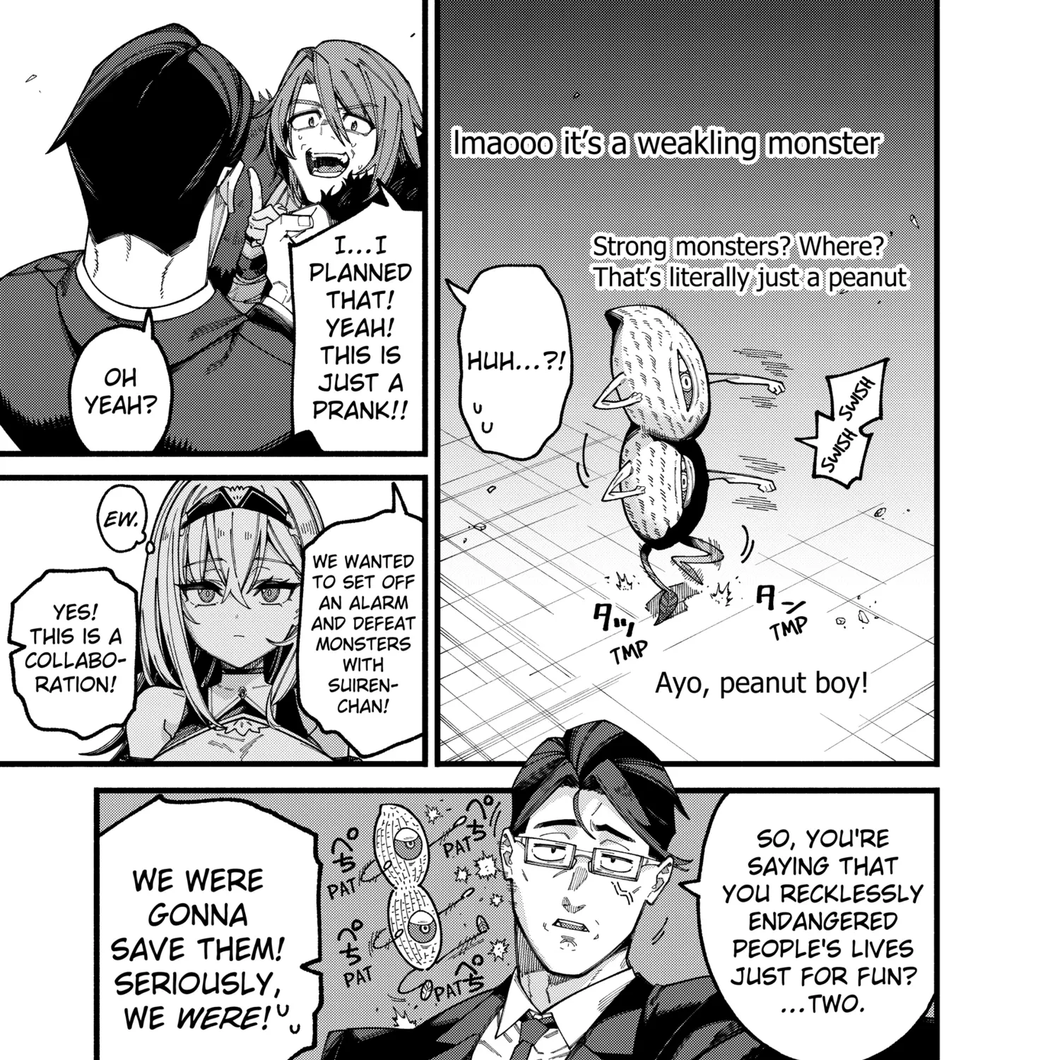 The Plain Salary Man Turned Out to Be a Hero He Was Invincible, Only to Be Exposed on His Niece's Dungeon Stream, chapter 6, page 35