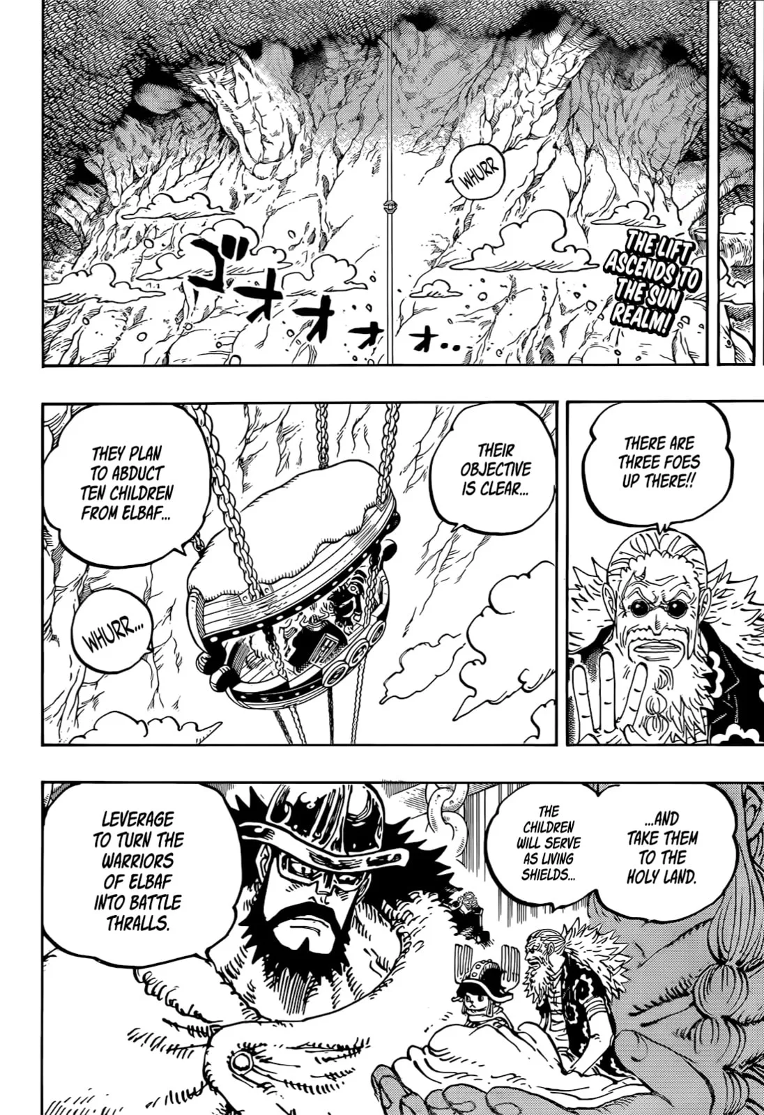 One Piece Manga, chapter 1172, page 2