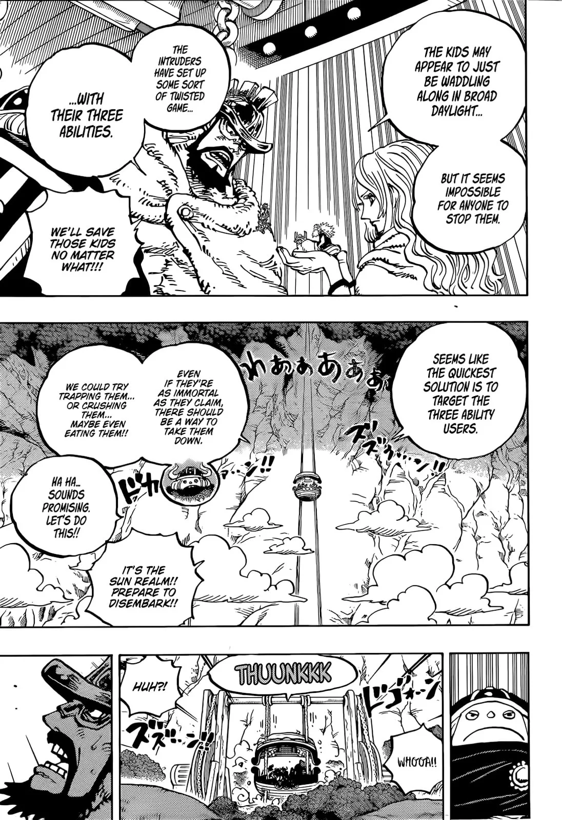 One Piece Manga, chapter 1172, page 5