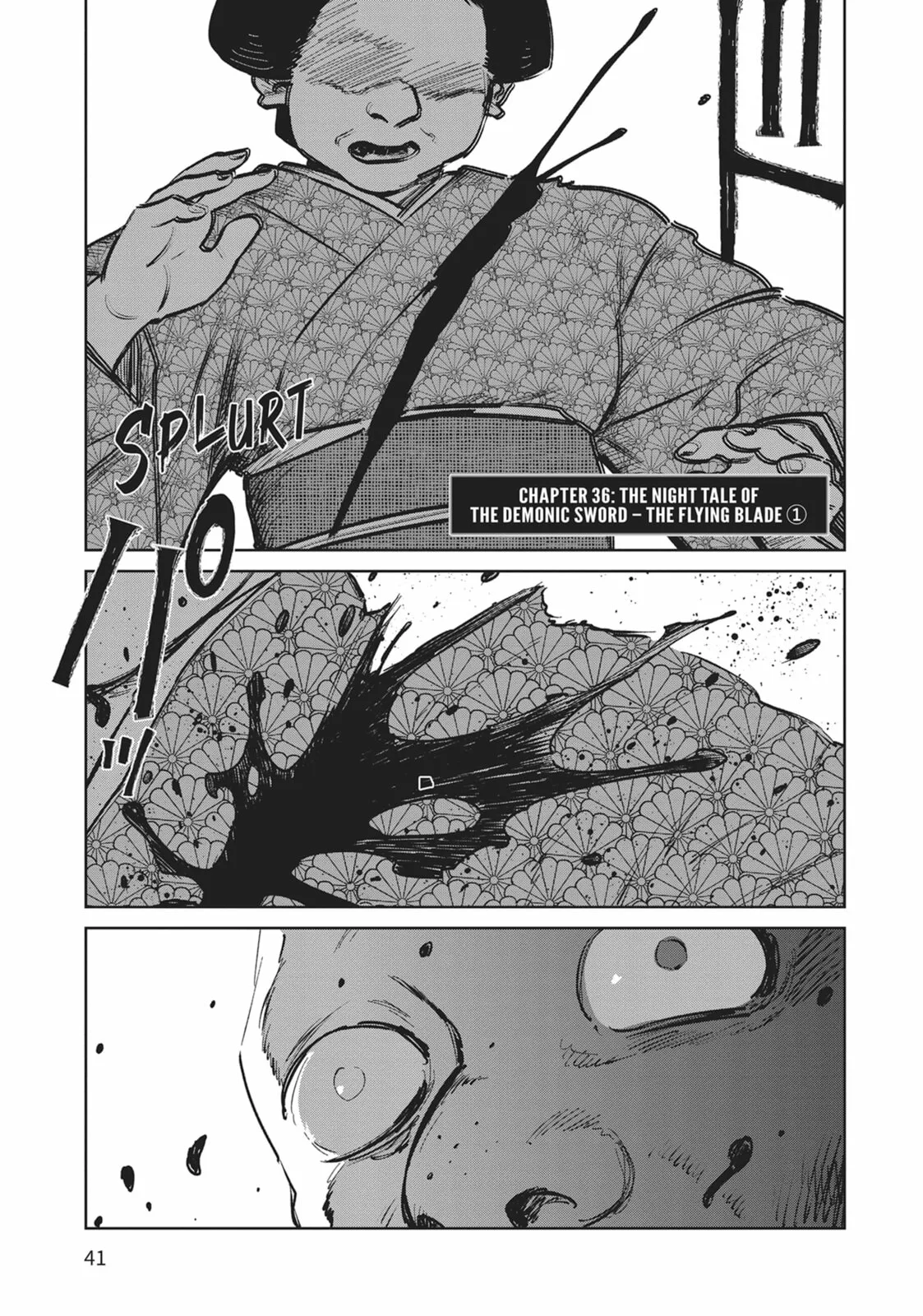 Sword of the Demon Hunter Kijin Gentoushou, chapter 36, page 1