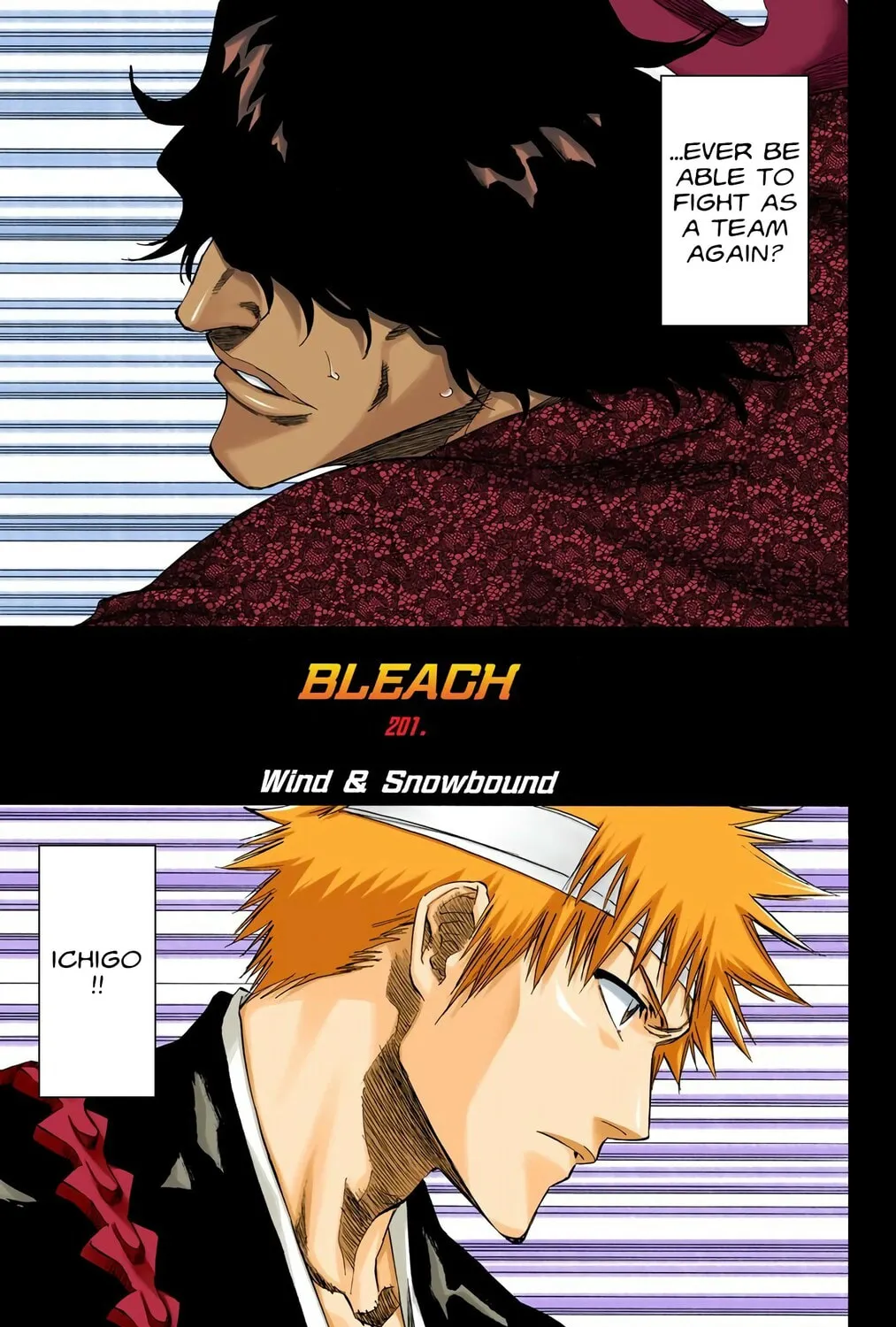 Bleach Colored Manga, chapter 201, page 9