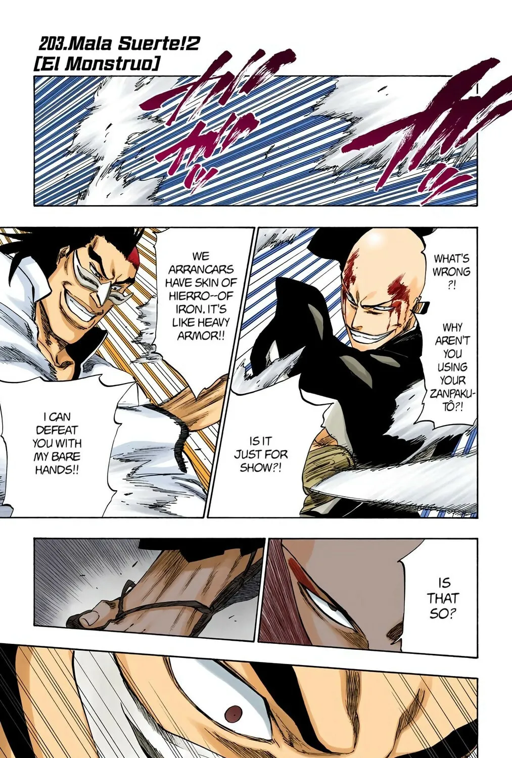 Bleach Colored Manga, chapter 203, page 1