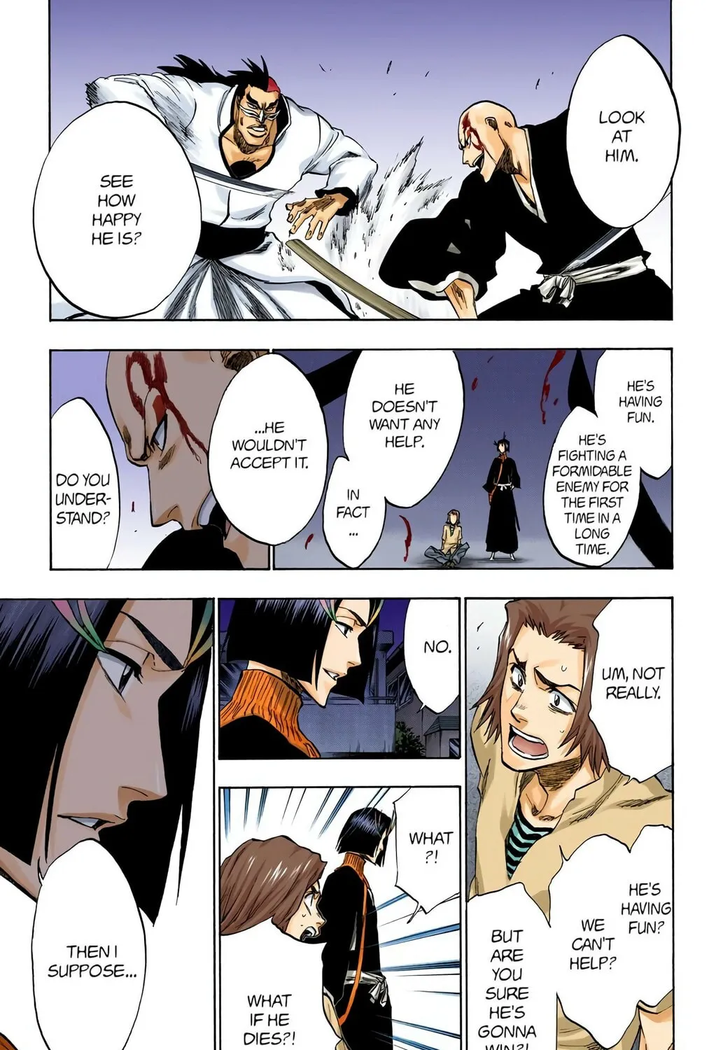 Bleach Colored Manga, chapter 203, page 9