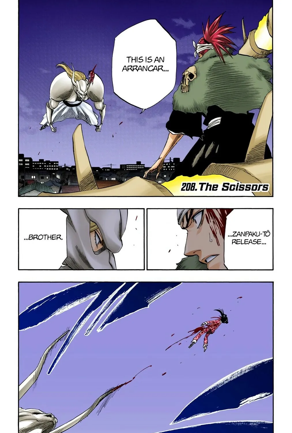 Bleach Colored Manga, chapter 208, page 1
