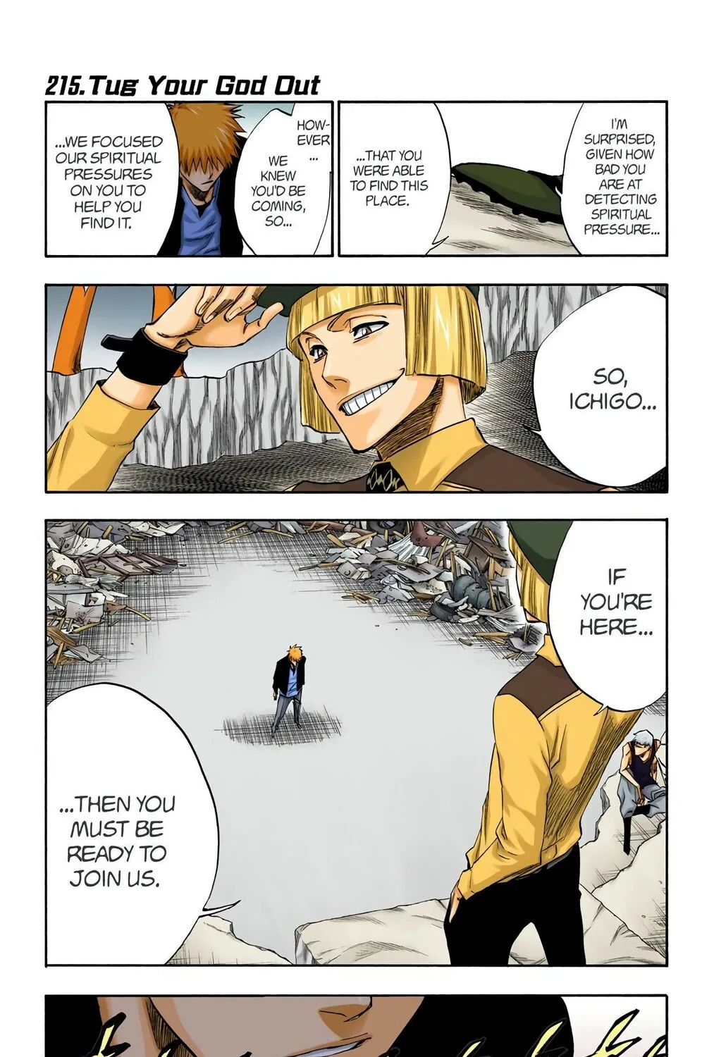 Bleach Colored Manga, chapter 215, page 1