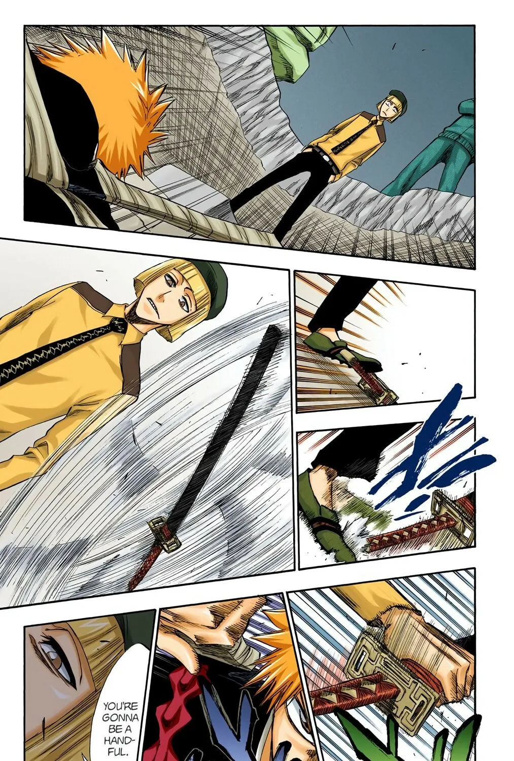 Bleach Colored Manga, chapter 215, page 9