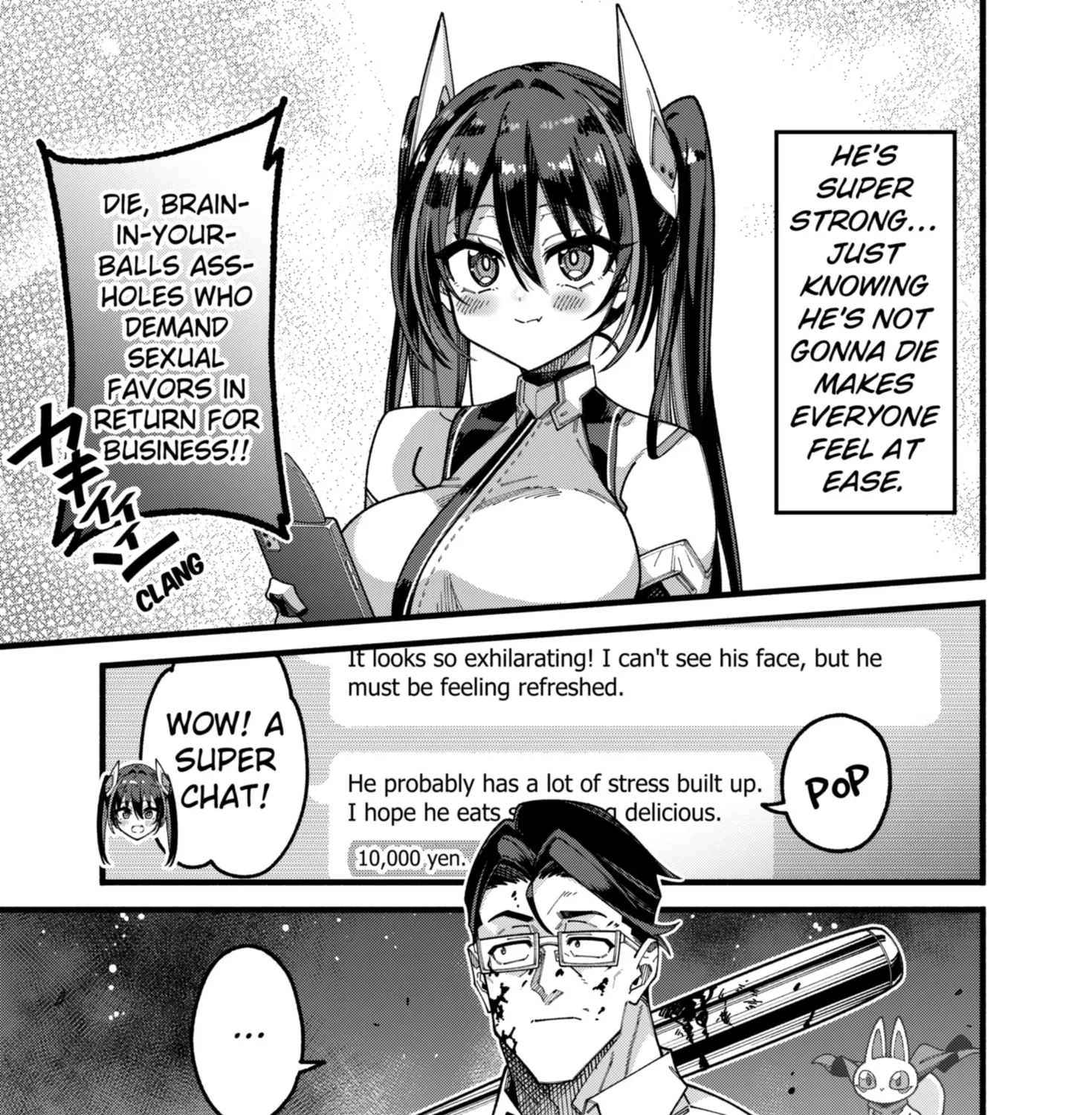 The Plain Salary Man Turned Out to Be a Hero He Was Invincible, Only to Be Exposed on His Niece's Dungeon Stream, chapter 11, page 17