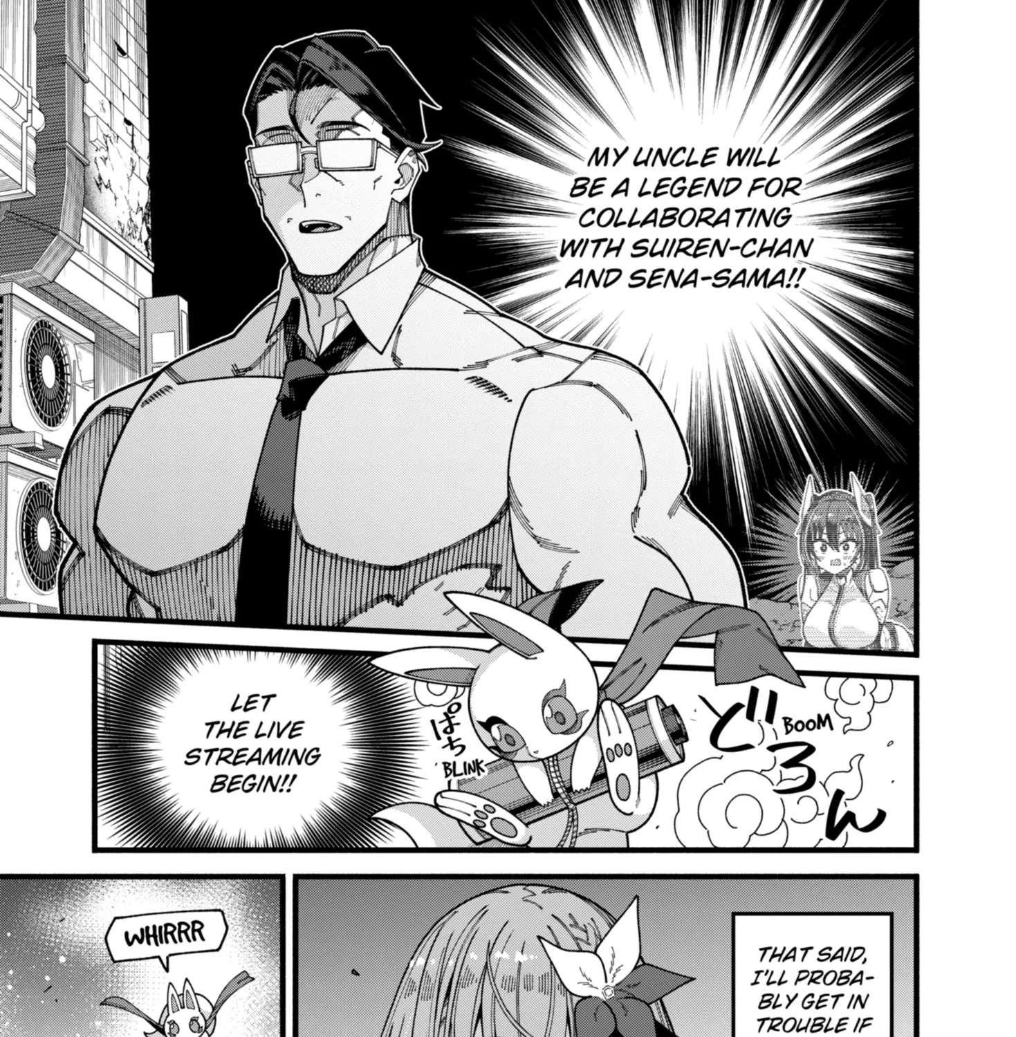 The Plain Salary Man Turned Out to Be a Hero He Was Invincible, Only to Be Exposed on His Niece's Dungeon Stream, chapter 12, page 5