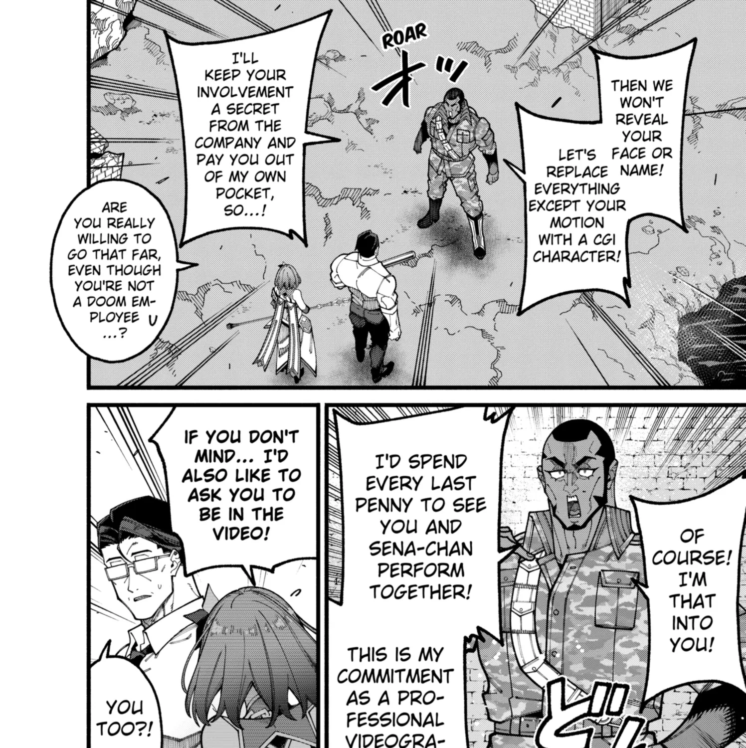 The Plain Salary Man Turned Out to Be a Hero He Was Invincible, Only to Be Exposed on His Niece's Dungeon Stream, chapter 14, page 11