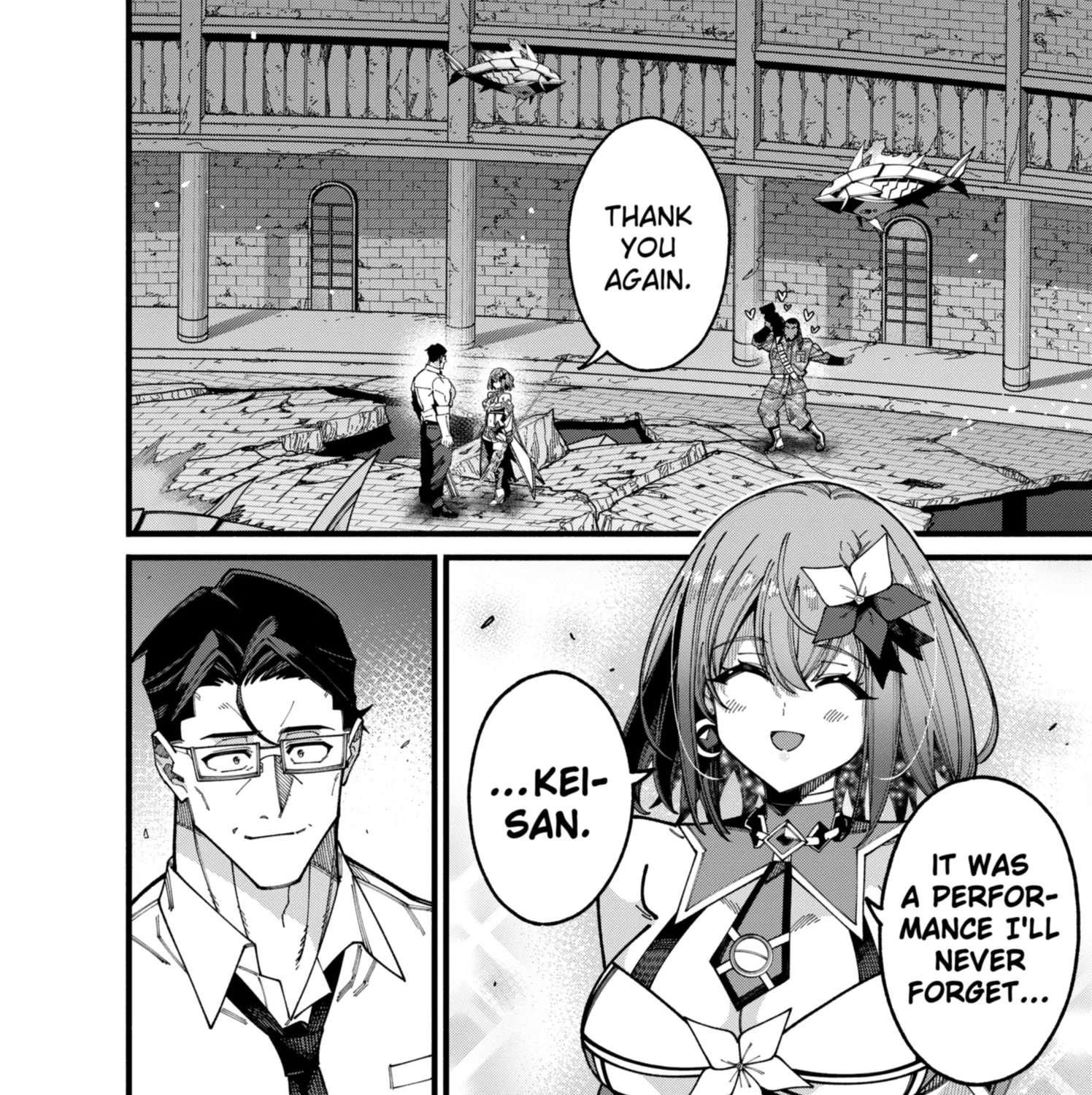 The Plain Salary Man Turned Out to Be a Hero He Was Invincible, Only to Be Exposed on His Niece's Dungeon Stream, chapter 15, page 21