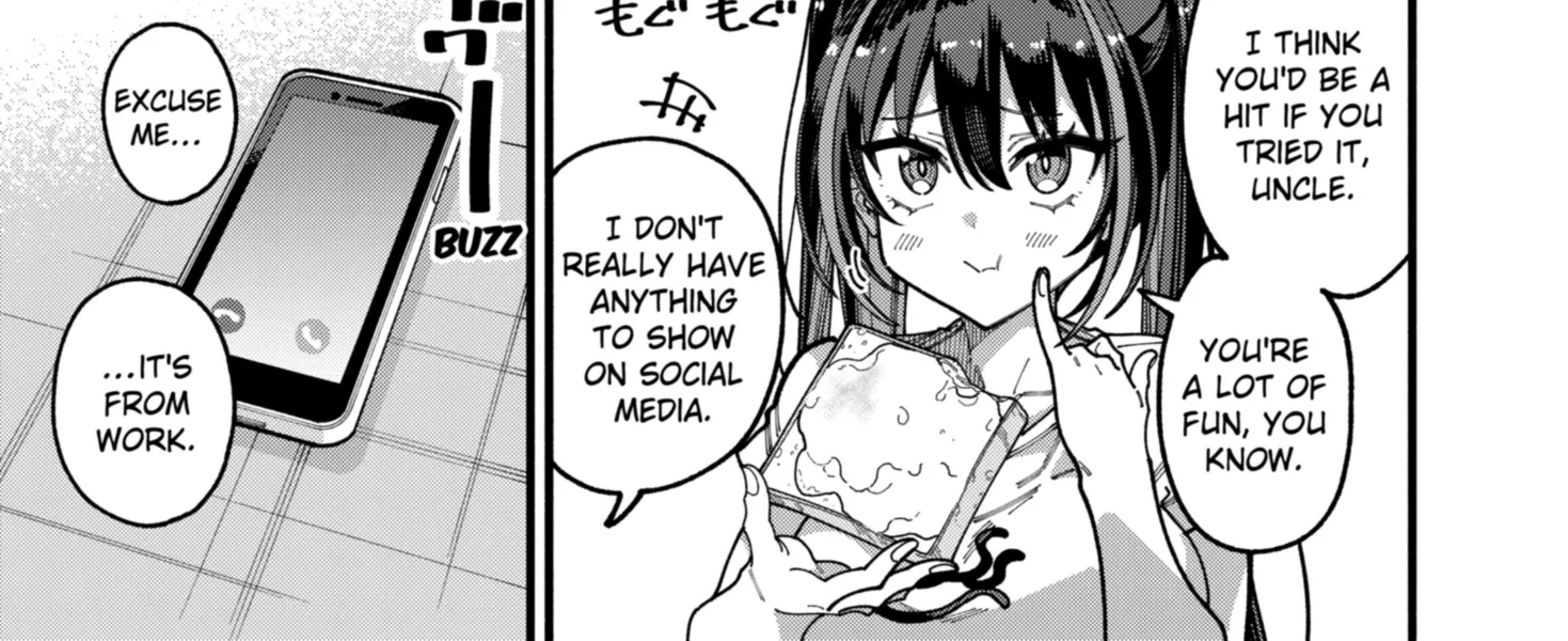 The Plain Salary Man Turned Out to Be a Hero He Was Invincible, Only to Be Exposed on His Niece's Dungeon Stream, chapter 17, page 2