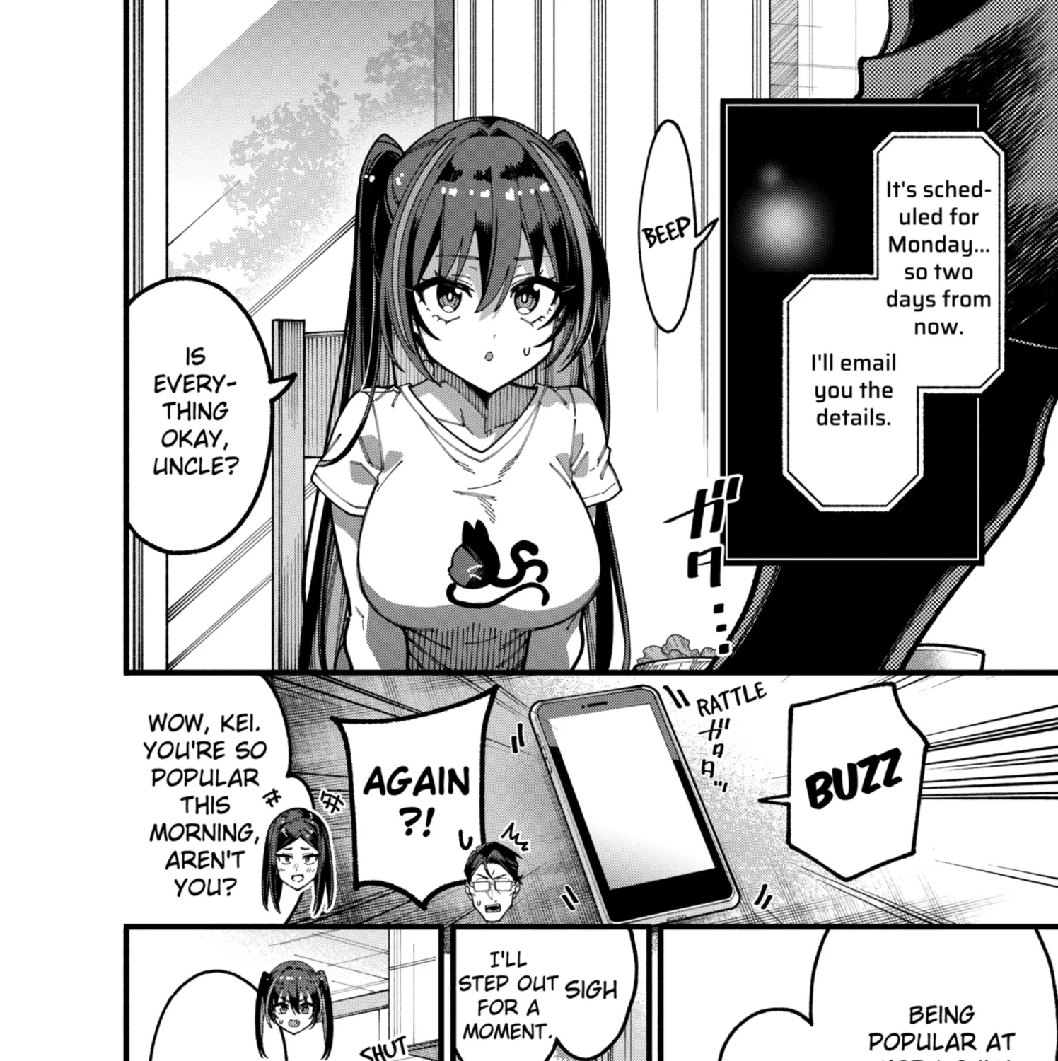 The Plain Salary Man Turned Out to Be a Hero He Was Invincible, Only to Be Exposed on His Niece's Dungeon Stream, chapter 17, page 7